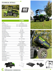 Greenworks 82V UTV data page 2